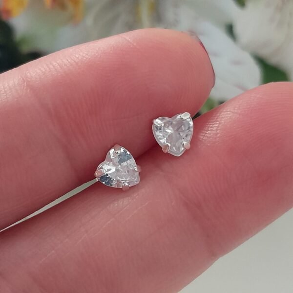 Abridor corazón cubic blanco