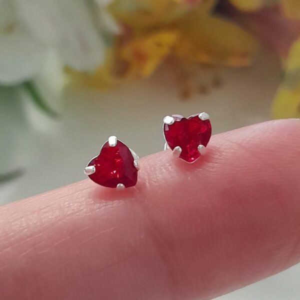 Abridor corazón cubic rojo