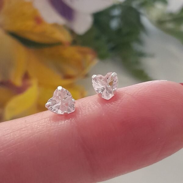 Abridor corazón cubic rosa