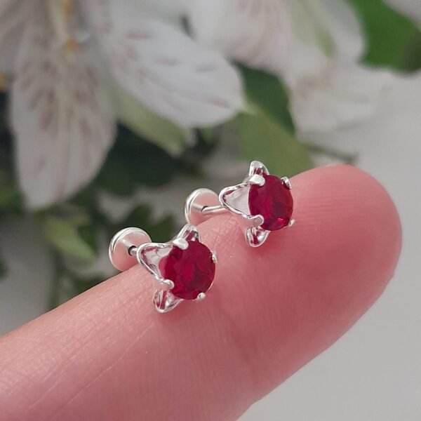 Abridor flor cubic rojo