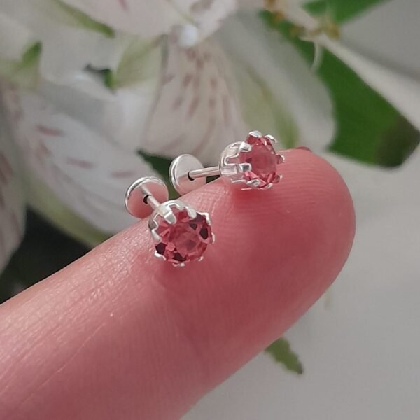 Abridor círculo cubic rosa