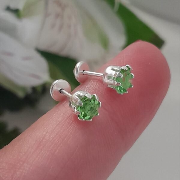 Abridor círculo cubic verde