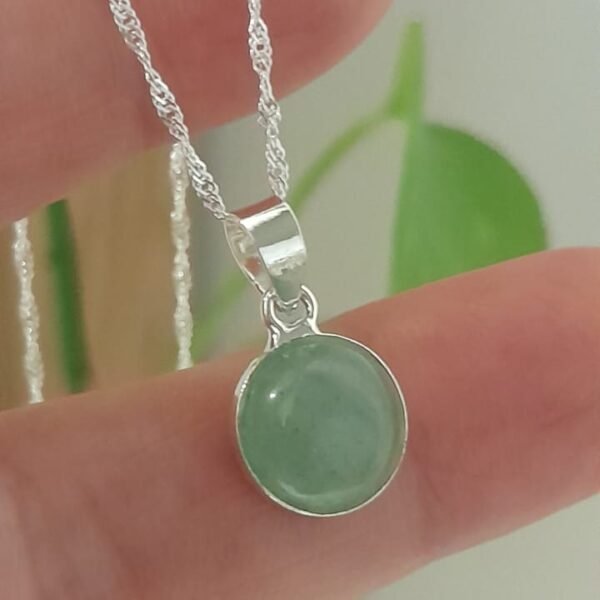 Piedra natural verde aventurina-conjunto italiano