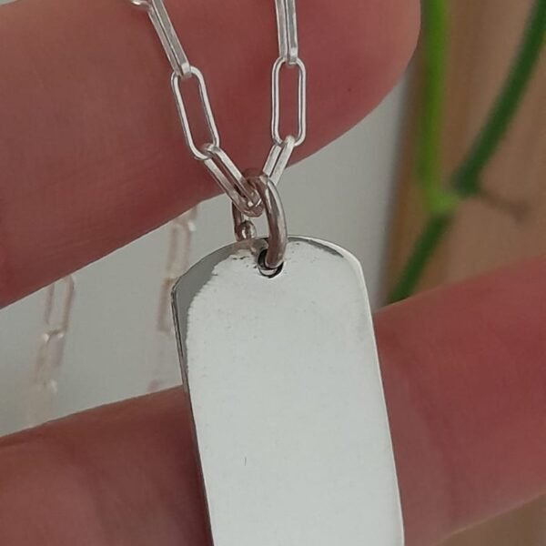 Chapa para grabar-dije italiano