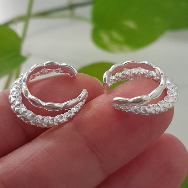 Cuff doble liso por par-aro laminado