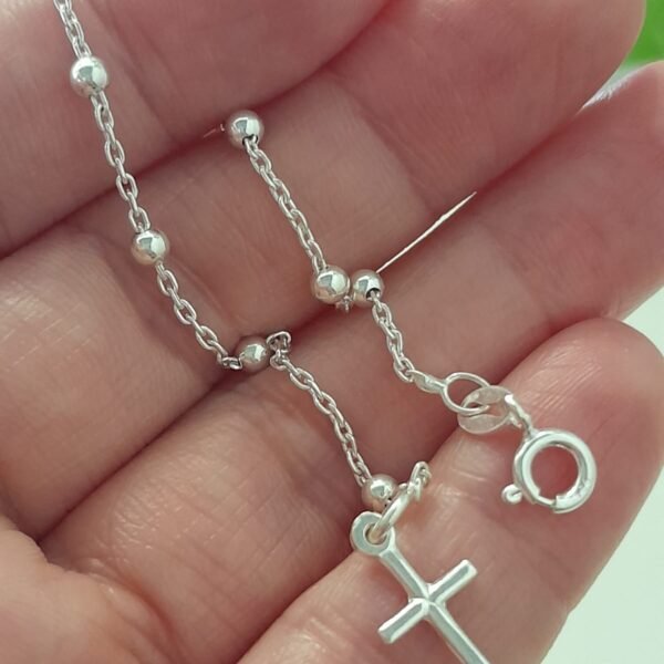 Denario liso-pulsera italiana