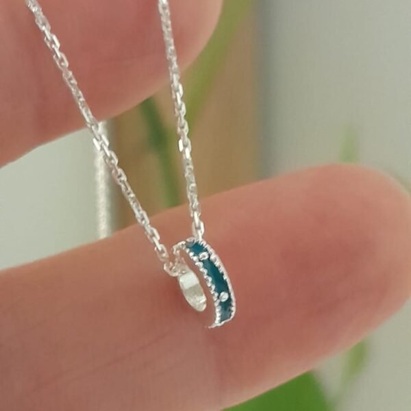 Dona de color esmaltada-conjunto italiano