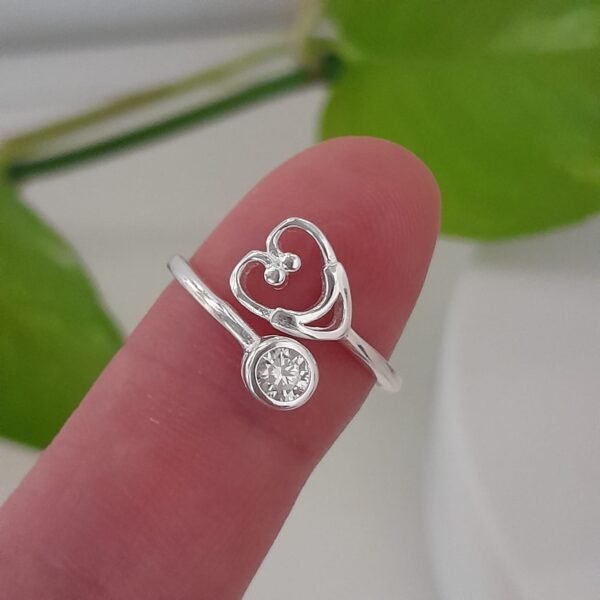 Estetoscopio brillo ajustable-anillo italiano