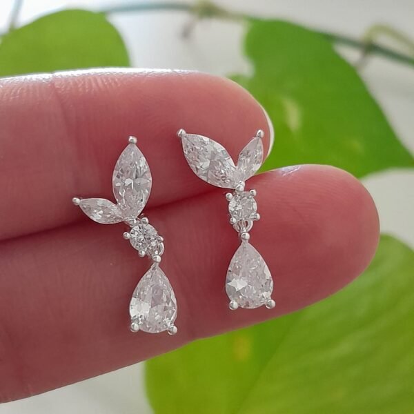 Gota colgante brillo-pasante italiano