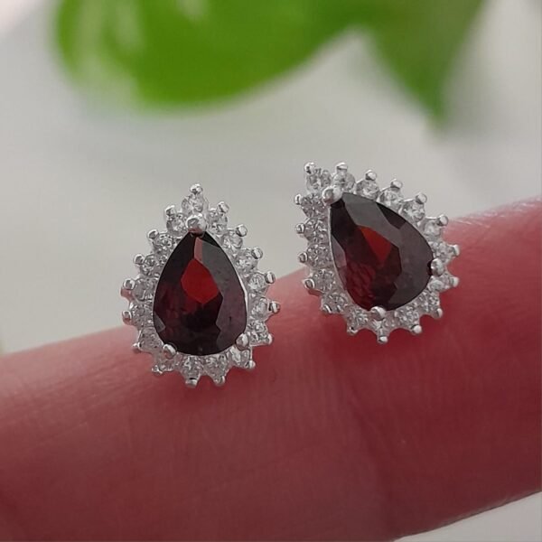 Gota brillo rojo-pasante italiano