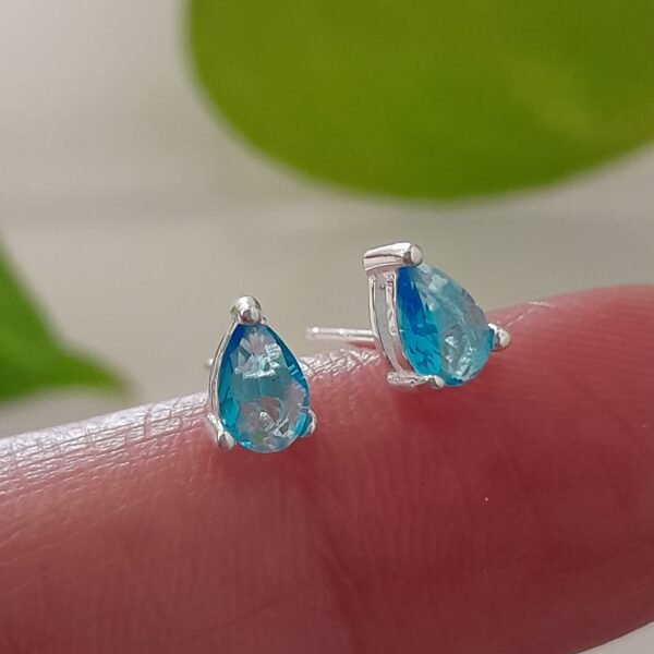 Gota brillo celeste-pasante italiano