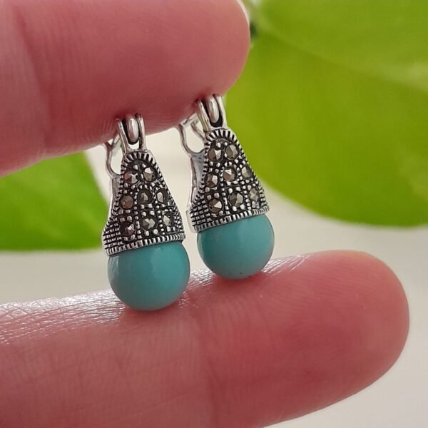 Lady Di turquesa con marquesitas