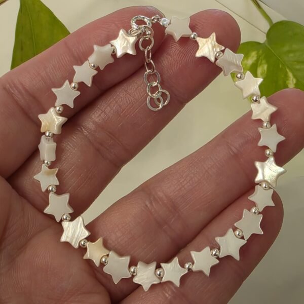Estrellas nácar-pulsera italiana