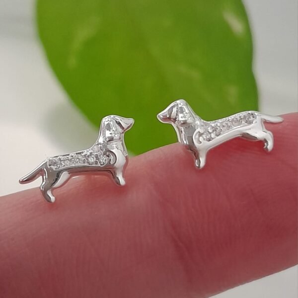 Perro salchicha brillo-pasante italiano