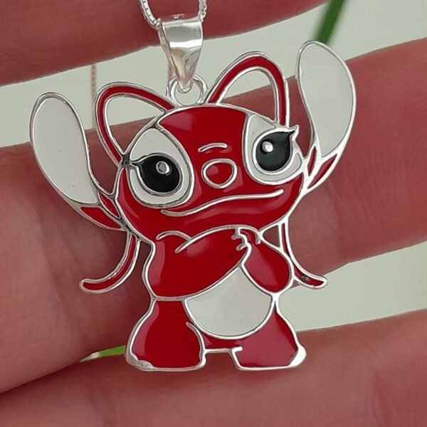 Ángela (novia stitch)-dije italiano