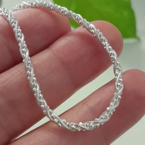 Pulsera italiana tres hilos