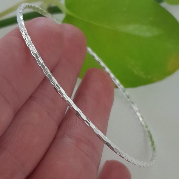 Pulsera laminada esclava fina