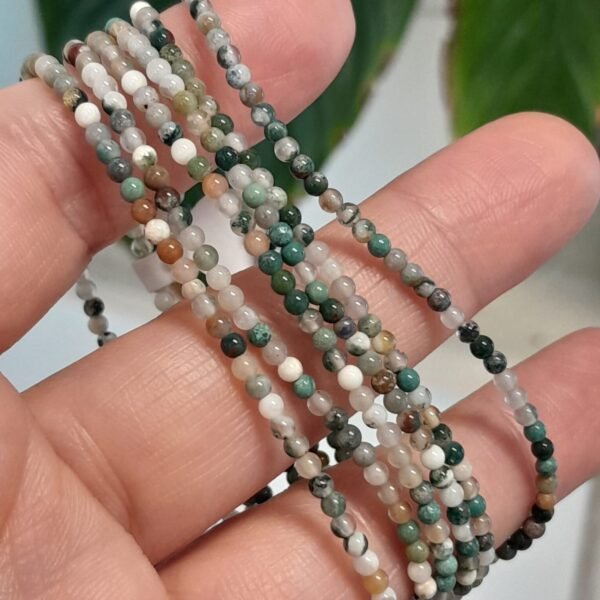 Chilenita (un metro) italiana con piedra natural verde