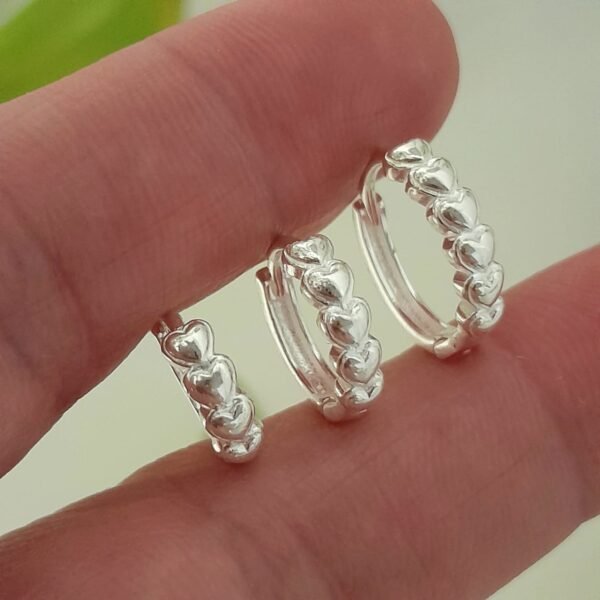 Trío corazones huggies lisos