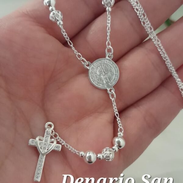 Denario San Benito Plata Laminada