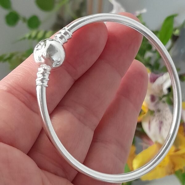 Pulsera pandora rigida cierre redondo