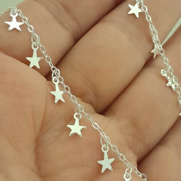 Chocker laminado estrellas lisas