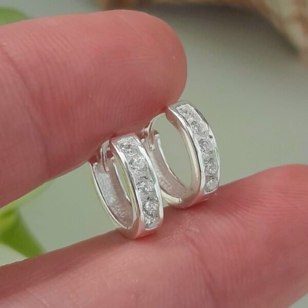 Argolla italiana cubic blanco