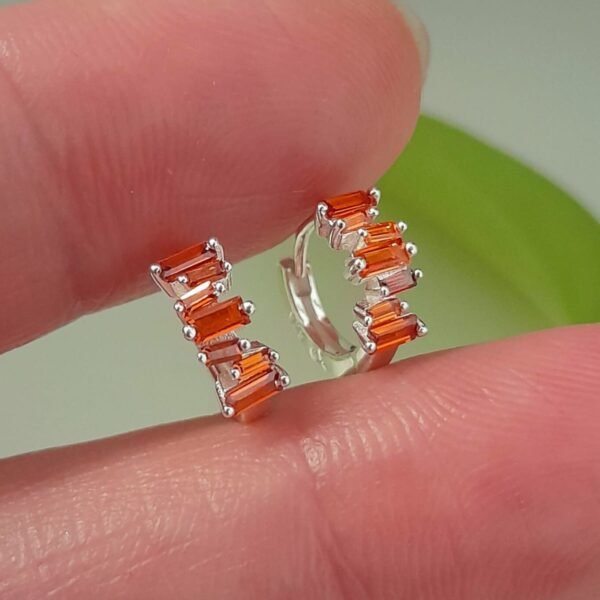 Argolla italiana cubic naranja