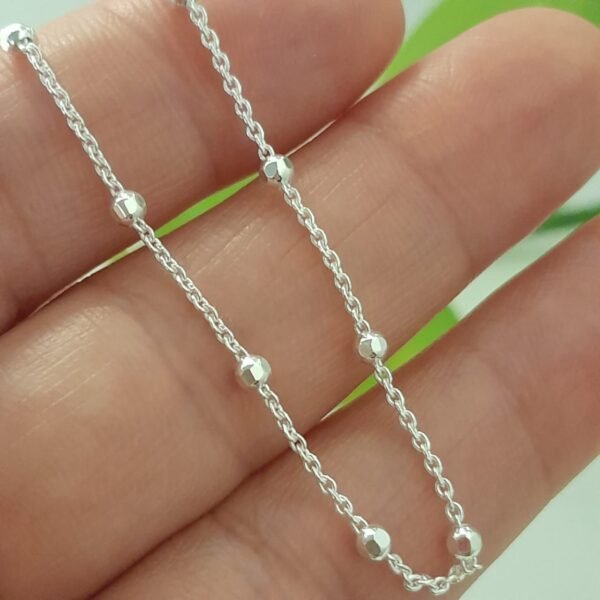 Pulsera bolitas italiana