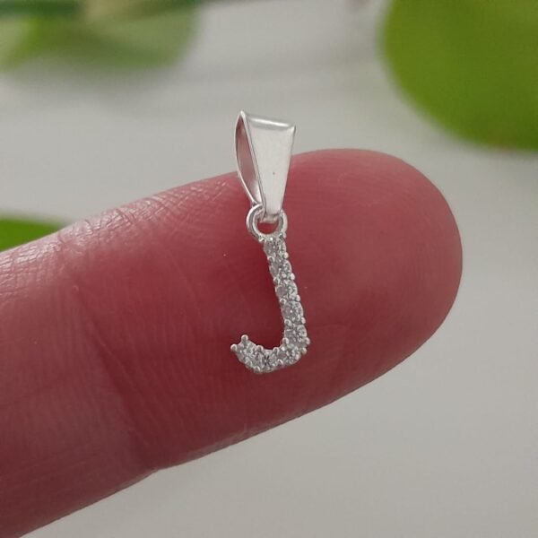 Inicial J laminada con brillo