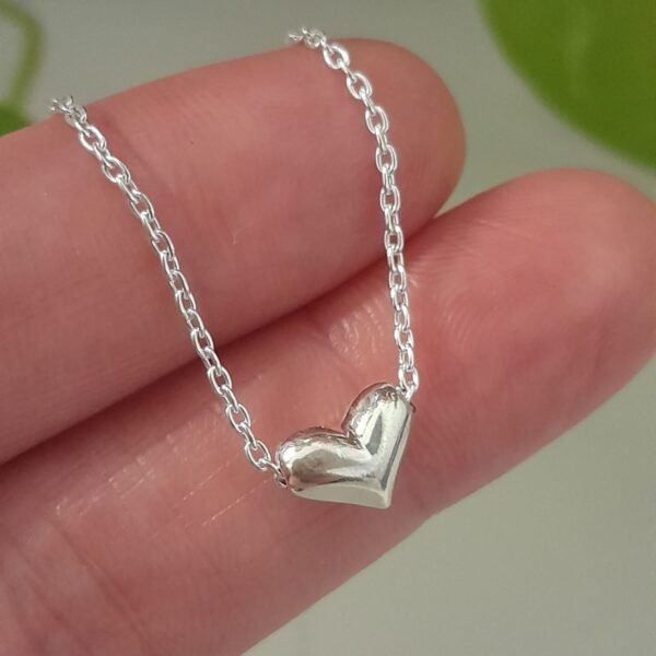 Conjunto italiano corazon liso con volumen