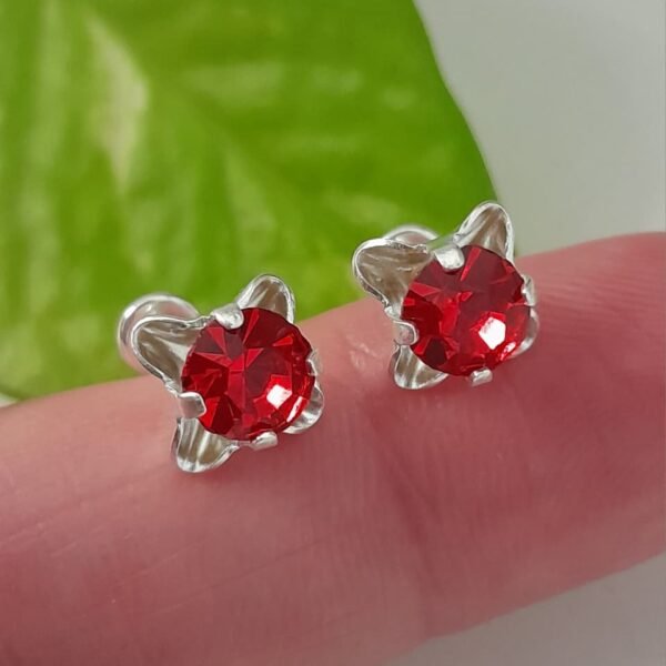 Abridor cubic rojo flor
