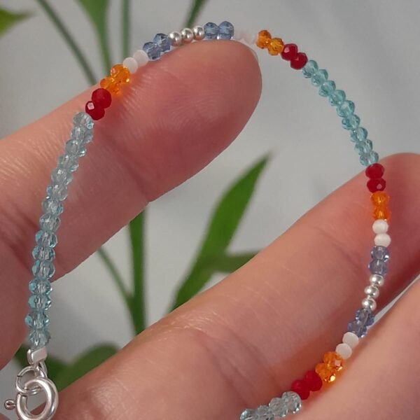 Pulsera italiana cristal de roca