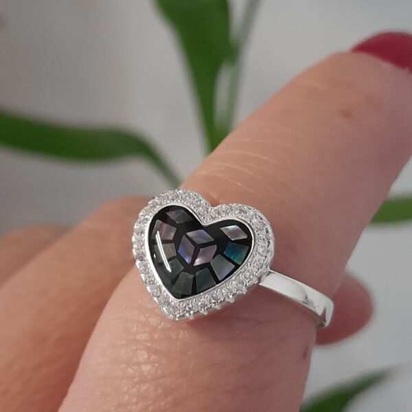 Anillo italiano con nacar allioti
