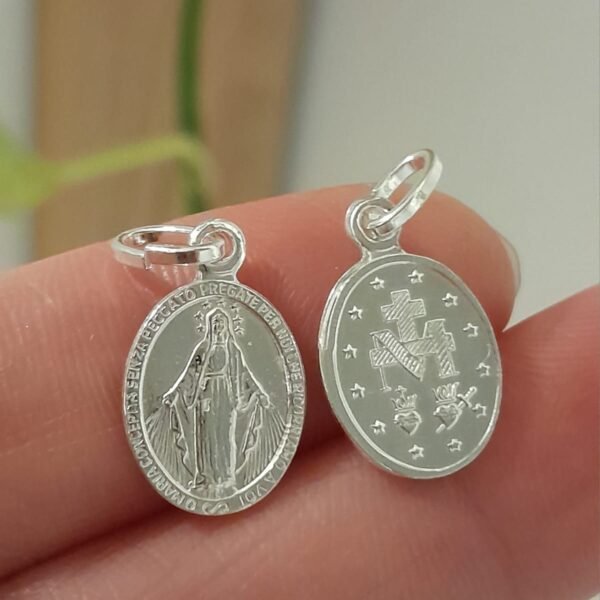Dije italiano medalla milagrosa lisa