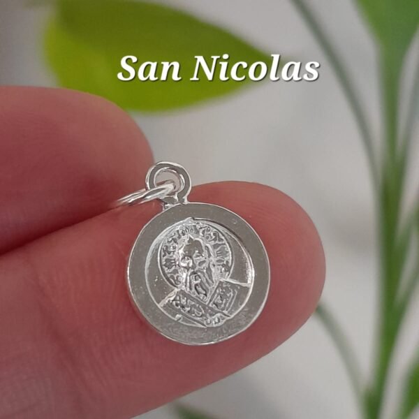 Medalla italiana san nicolas