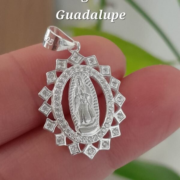 Medalla italiana virgen de guadalupe