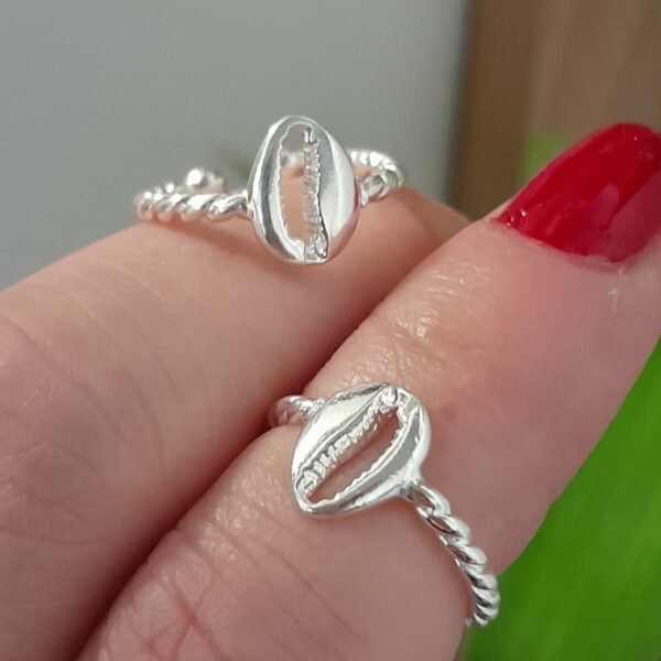 Anillo laminado grano de cafe midie