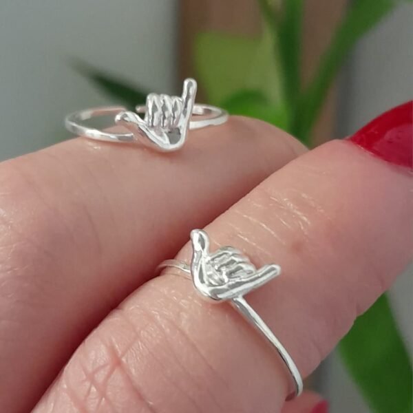Anillo laminado manito surfer lisa midie