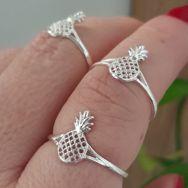 Anillo laminado anana liso