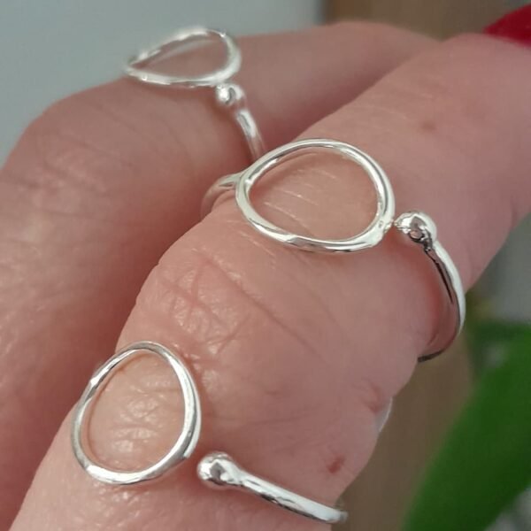 Anillo laminado circulo ajustable