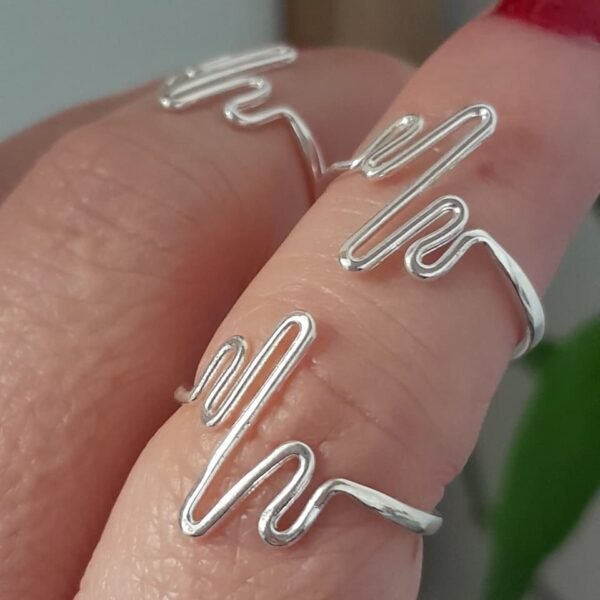 Anillo laminado lineal liso