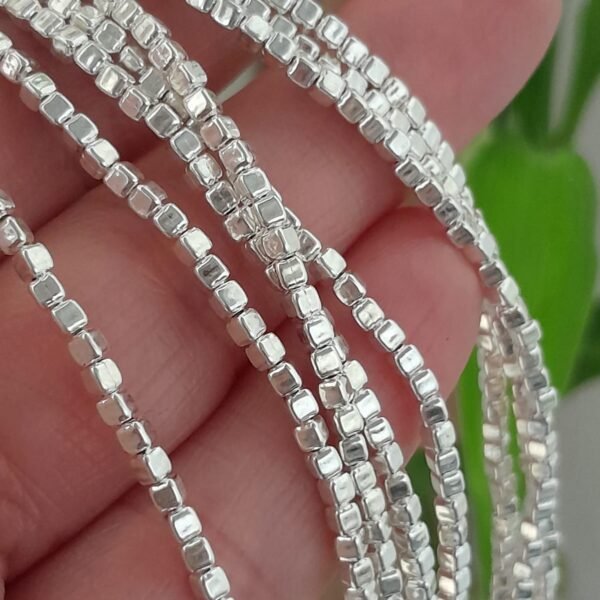 Pulsera italiana cubitos lisa