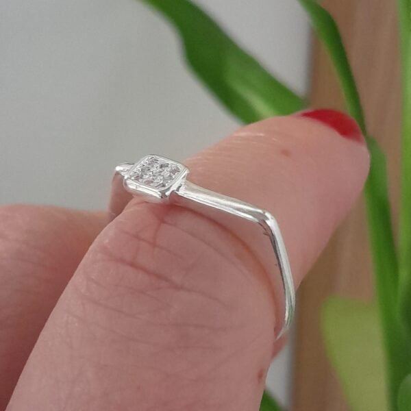 Anillo laminado cubic cuadrado