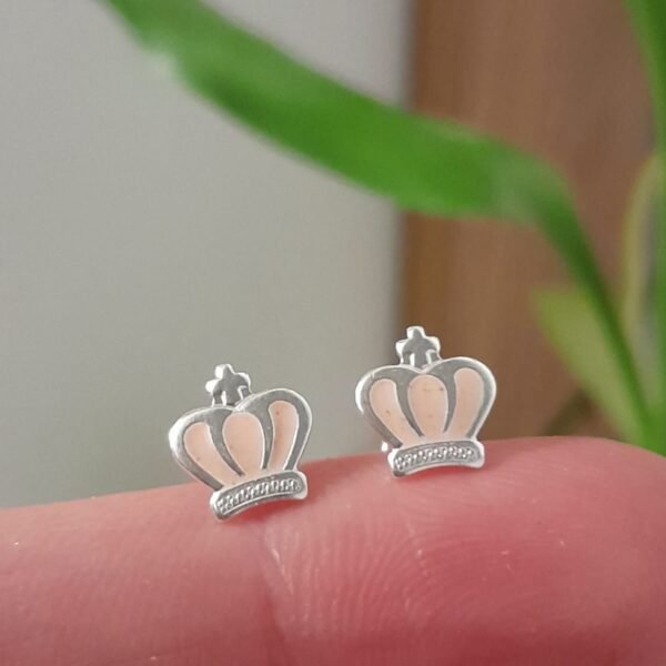 Abridor corona esmaltada rosa