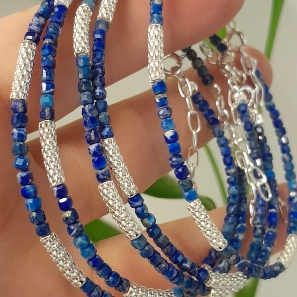 Pulsera italiana lapislazuli