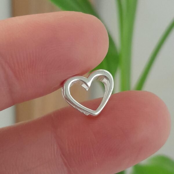 Dije laminado corazon pasante liso