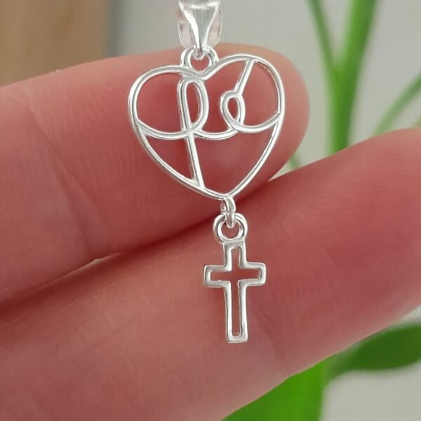 Dije laminado corazon liso FE