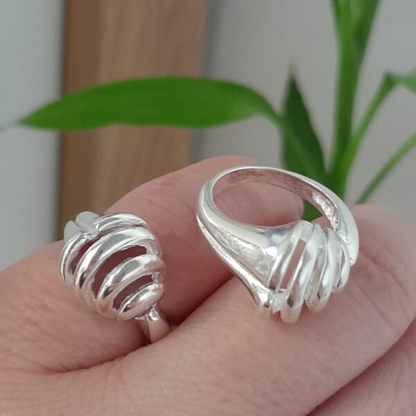 Anillo laminado inflado liso