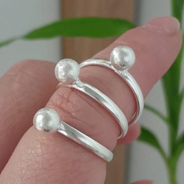 Anillo laminado bola arenada